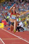 Dana Veldakova, triple jump, 2012 Samsung Diamond League, Birmingham.